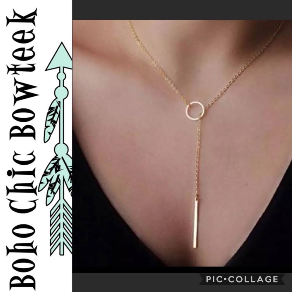 🎁Geometric Gold Choker  Necklace